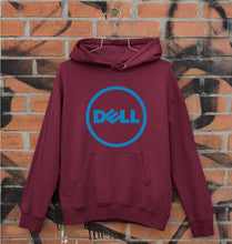Load image into Gallery viewer, Dell Unisex Hoodie for Men/Women-S(40 Inches)-Maroon-Ektarfa.online
