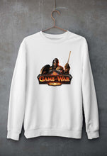 Load image into Gallery viewer, Game of War Unisex Sweatshirt for Men/Women-S(40 Inches)-White-Ektarfa.online
