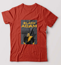 Load image into Gallery viewer, Black Adam T-Shirt for Men-S(38 Inches)-Brick Red-Ektarfa.online
