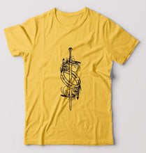 Load image into Gallery viewer, The Rings of Power T-Shirt for Men-Golden Yellow-Ektarfa.online
