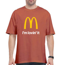 Load image into Gallery viewer, McDonald’s Oversized T-Shirt for Men-Coral-Ektarfa.online
