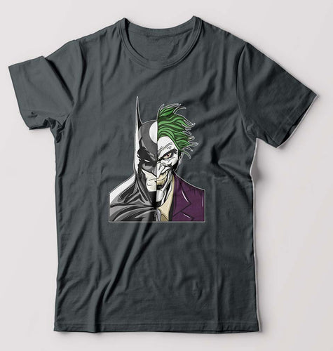 Batman Joker T-Shirt for Men-Steel Grey-Ektarfa.online