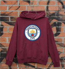Load image into Gallery viewer, Manchester City Unisex Hoodie for Men/Women-S(40 Inches)-Maroon-Ektarfa.online
