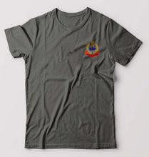 Load image into Gallery viewer, BSF Army T-Shirt for Men-S(38 Inches)-Charcoal-Ektarfa.online
