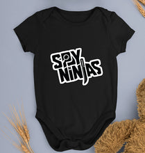 Load image into Gallery viewer, Spy Ninja Kids Romper For Baby Boy/Girl-0-5 Months(18 Inches)-Black-Ektarfa.online
