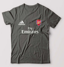 Load image into Gallery viewer, Arsenal T-Shirt for Men-S(38 Inches)-Charcoal-Ektarfa.online
