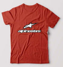 Load image into Gallery viewer, Alpinestars T-Shirt for Men-S(38 Inches)-Brick Red-Ektarfa.online
