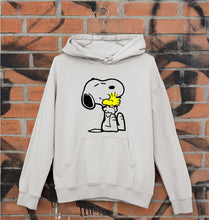 Load image into Gallery viewer, Snoopy Unisex Hoodie for Men/Women-S(40 Inches)-Grey Melange-Ektarfa.online

