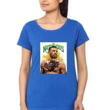 Load image into Gallery viewer, Conor McGregor UFC MMA T-Shirt for Women-Royal Blue-Ektarfa.online
