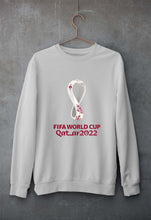 Load image into Gallery viewer, FIFA World Cup Qatar 2022 Unisex Sweatshirt for Men/Women-Grey Melange-Ektarfa.online
