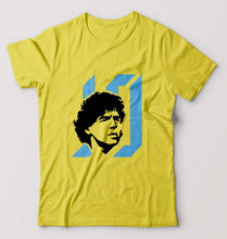 Load image into Gallery viewer, Diego Maradona T-Shirt for Men-Yellow-Ektarfa.online
