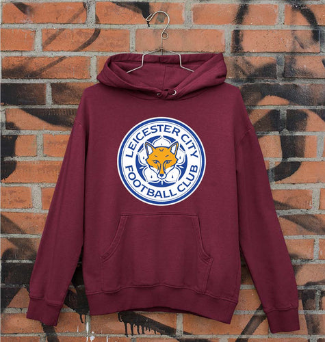 LEICESTER CITY Unisex Hoodie for Men/Women-Maroon-Ektarfa.online