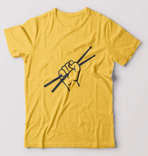 Load image into Gallery viewer, Drummer T-Shirt for Men-Golden Yellow-Ektarfa.online
