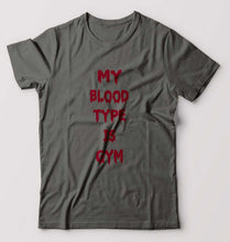 Load image into Gallery viewer, Gym T-Shirt for Men-Charcoal-Ektarfa.online
