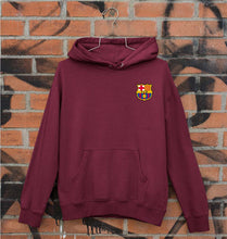 Load image into Gallery viewer, Barcelona Logo Unisex Hoodie for Men/Women-S(40 Inches)-Maroon-Ektarfa.online
