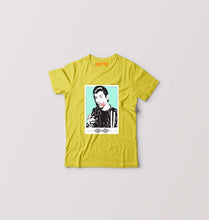 Load image into Gallery viewer, Arctic Monkeys Kids T-Shirt for Boy/Girl-Mustard Yellow-Ektarfa.online
