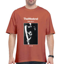 Load image into Gallery viewer, The Weeknd Trilogy Oversized T-Shirt for Men-Coral-Ektarfa.online
