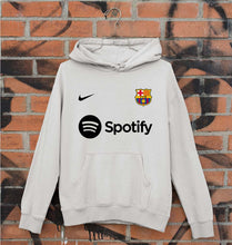 Load image into Gallery viewer, Barcelona 2022-23 Unisex Hoodie for Men/Women-Grey Melange-Ektarfa.online
