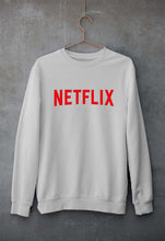 Load image into Gallery viewer, Netflix Unisex Sweatshirt for Men/Women-Grey Melange-Ektarfa.online
