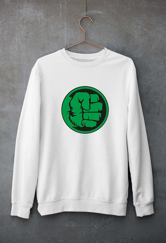 Hulk Unisex Sweatshirt for Men/Women-White-Ektarfa.online