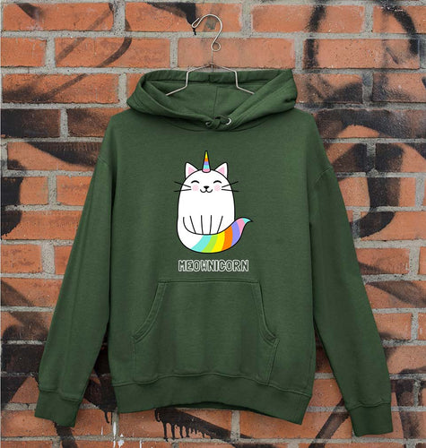 Cat Unicorn Unisex Hoodie for Men/Women-Dark Green-Ektarfa.online