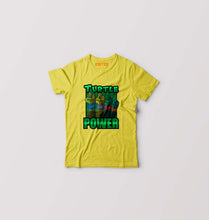 Load image into Gallery viewer, Ninja Turtles TMNT Kids T-Shirt for Boy/Girl-Mustard Yellow-Ektarfa.online
