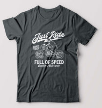 Load image into Gallery viewer, Motorcycle T-Shirt for Men-Steel grey-Ektarfa.online
