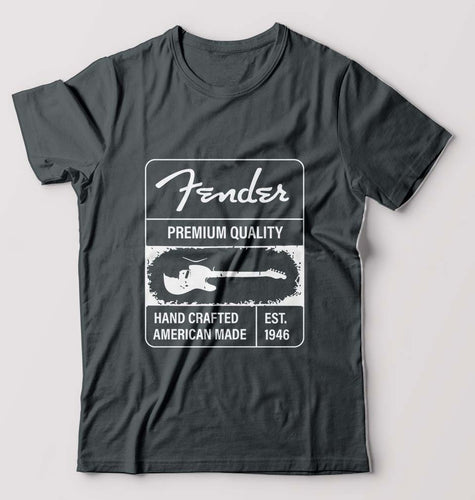 Fender T-Shirt for Men-Steel grey-Ektarfa.online