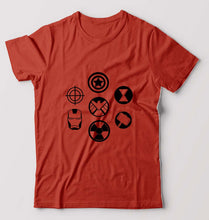 Load image into Gallery viewer, Marvel Superhero T-Shirt for Men-Brick Red-Ektarfa.online
