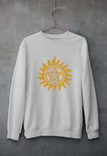 Load image into Gallery viewer, Supernatural Unisex Sweatshirt for Men/Women-S(40 Inches)-Grey Melange-Ektarfa.online
