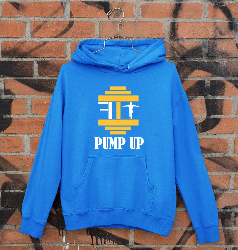 Fit Gym Unisex Hoodie for Men/Women-Royal Blue-Ektarfa.online