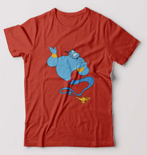 Load image into Gallery viewer, Aladdin Genie(Jinn) T-Shirt for Men-Brick Red-Ektarfa.online
