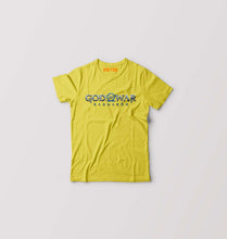 Load image into Gallery viewer, God of War Ragnarok Kids T-Shirt for Boy/Girl-Mustard Yellow-Ektarfa.online

