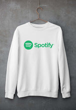 Load image into Gallery viewer, Spotify Unisex Sweatshirt for Men/Women-White-Ektarfa.online
