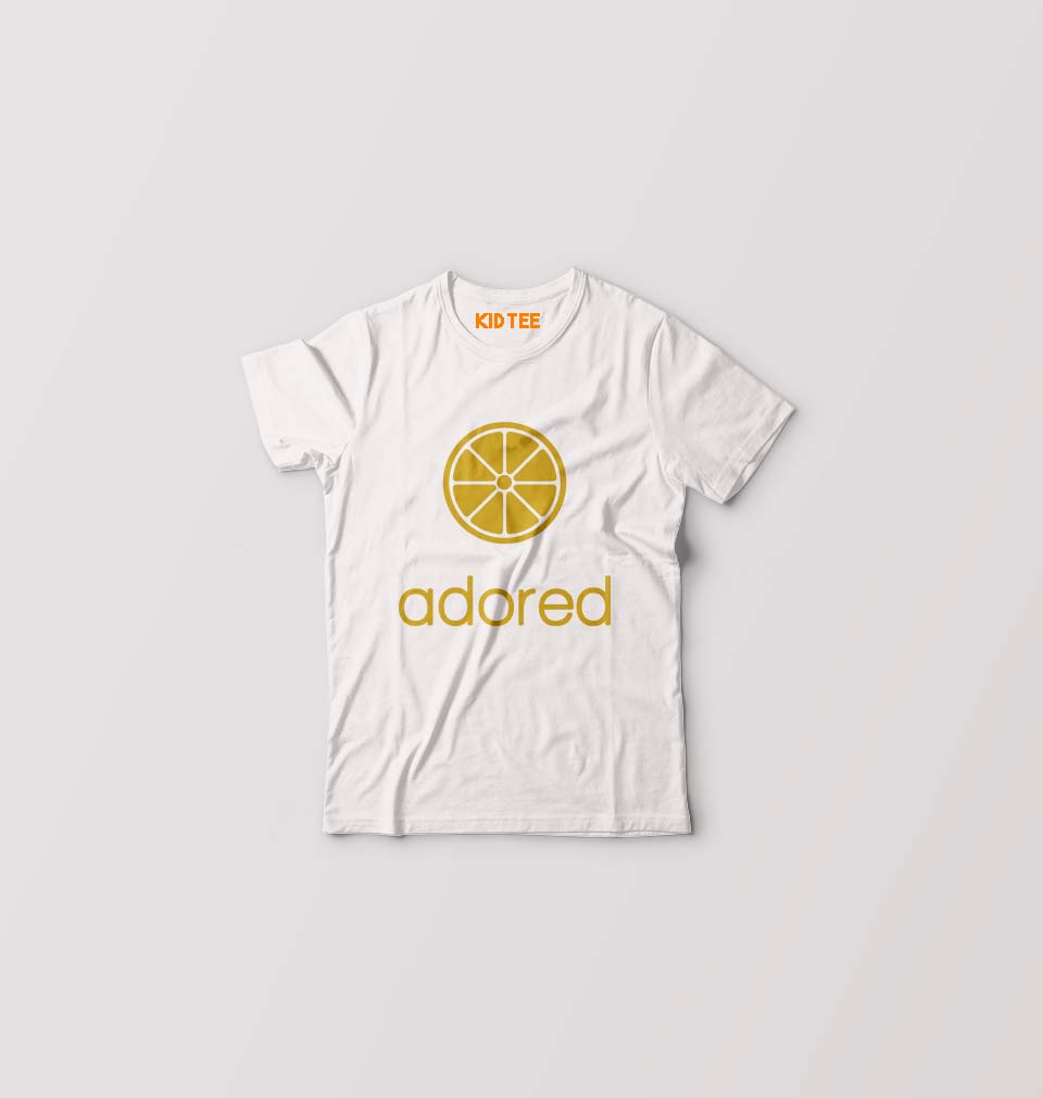 Adored Kids T-Shirt for Boy/Girl-White-Ektarfa.online