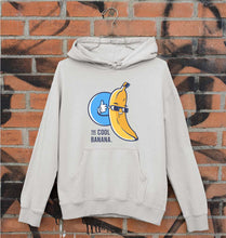 Load image into Gallery viewer, Banana Unisex Hoodie for Men/Women-S(40 Inches)-Grey Melange-Ektarfa.online
