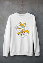 Load image into Gallery viewer, Tails Sonic Unisex Sweatshirt for Men/Women-White-Ektarfa.online
