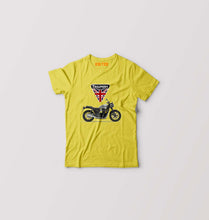 Load image into Gallery viewer, Triumph Motorcycles Kids T-Shirt for Boy/Girl-0-1 Year(20 Inches)-Yellow-Ektarfa.online
