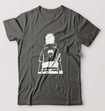 Load image into Gallery viewer, Sasuke Uchiha T-Shirt for Men-S(38 Inches)-Charcoal-Ektarfa.online
