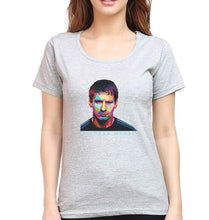 Load image into Gallery viewer, Messi T-Shirt for Women-Grey Melange-Ektarfa.online
