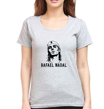 Load image into Gallery viewer, Rafael Nadal (RAFA) T-Shirt for Women-Grey Melange-Ektarfa.online
