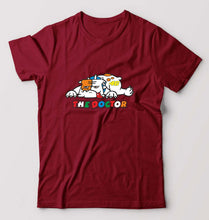 Load image into Gallery viewer, Rossi The Doctor T-Shirt for Men-Maroon-Ektarfa.online
