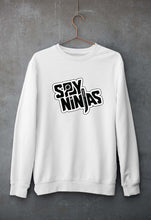 Load image into Gallery viewer, Spy Ninja Unisex Sweatshirt for Men/Women-White-Ektarfa.online
