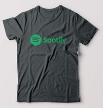 Load image into Gallery viewer, Spotify T-Shirt for Men-Steel grey-Ektarfa.online
