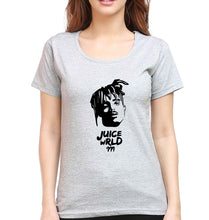 Load image into Gallery viewer, Juice WRLD T-Shirt for Women-XS(32 Inches)-Grey Melange-Ektarfa.online
