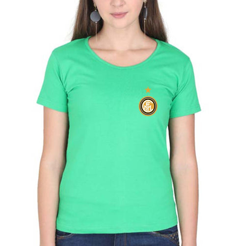 Inter Milan T-Shirt for Women-flag green-Ektarfa.online