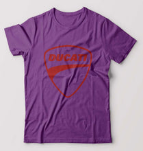 Load image into Gallery viewer, Ducati T-Shirt for Men-S(38 Inches)-Purple-Ektarfa.online
