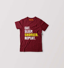 Load image into Gallery viewer, Snooker Kids T-Shirt for Boy/Girl-Maroon-Ektarfa.online
