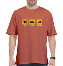 Load image into Gallery viewer, Snooker Oversized T-Shirt for Men-Coral-Ektarfa.online
