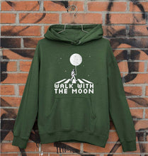 Load image into Gallery viewer, Moon Space Unisex Hoodie for Men/Women-S(40 Inches)-Dark Green-Ektarfa.online
